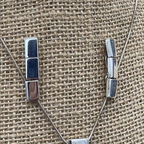 Sterling Pendant and Earring Set - Picture 3 of 4